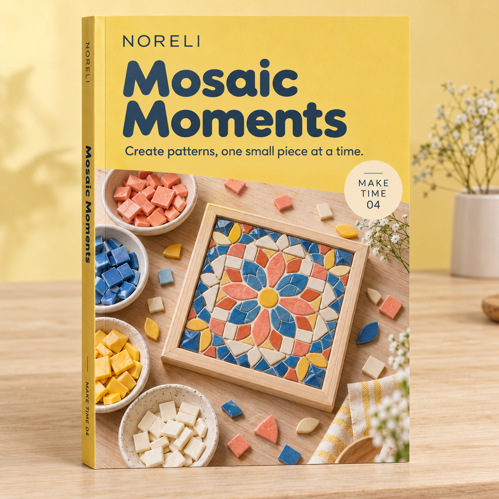 Cover of Mosaic Moments, a digital PDF guide.