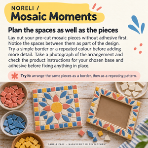 Show the sample page of Mosaic Moments.